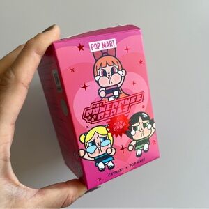 Pop Mart Powerpuff Girls x Crybaby bubbles figurine with little bunny